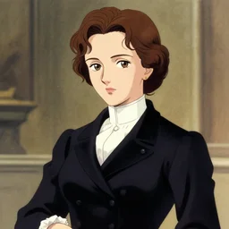 socialist revolutionary rosa luxemburg, anime style,
