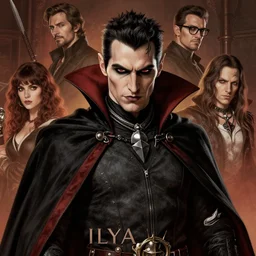 ilya muromec vampire hunter, fine details, realistic shaded lighting poster by greg rutkowski, magali villeneuve, artgerm, jeremy lipkin and michael garmash and rob rey