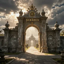 gates of paradise, digital art