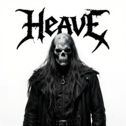 heavy death metal album cover