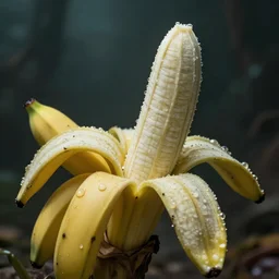 Banana. Highly detailed. 8k. Fantasy horror.