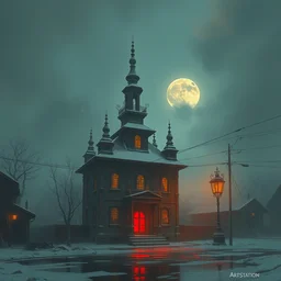 👁🏘, artstation, greg rutkowski, digital art cinematografica, ben bocquelet