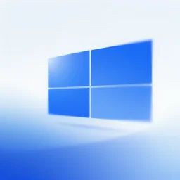 blue and white gradient, windows 11 abstract background