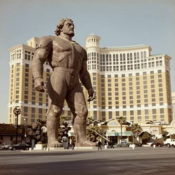 A 1910s photograph of a Giant in Las Vegas
