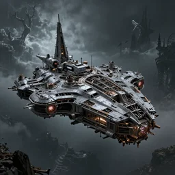 gothic spaceship