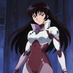 Generative adversarial network. Screenshot from an episode of the anime 'Ghost in the shell: Stand Alone Complex' (2003)