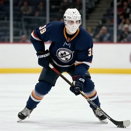 film still of jason vorhees as a hockey player