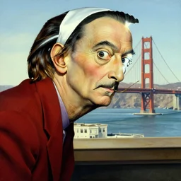 san francisco by salvador dali, trending on artstation, favorites on deviantart, high quality art. artwork masterpieces, award winning