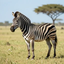 a zebra in Paradise, holy grail, sunny, photorealistic, masterpiece, award winning landscape photo, hyperdetailed