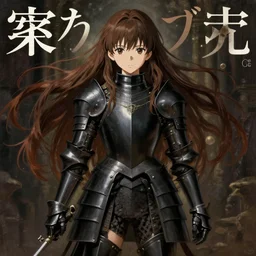 baroque oil painting japanese light novel cover illustration lotr anime key visual full body stunning action shot | young girl black military crusader armour with long flowing brown hair | symmetrical perfect face fine detail delicate features quiet gaze | gapmoe kuudere moody lighting bokeh | trending pixiv fanbox | by greg rutkowski makoto shinkai takashi takeuchi studio ghibli