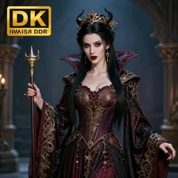beautiful!! vampire witch with intricate ornate robes highly detailed 8 k hdr smooth sharp focus high resolution award - winning photo