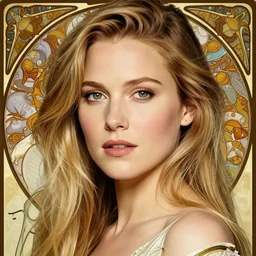 portrait of sexy beautiful kristen bell, soft features, by magali villeneuve and greg rutkowski and artgerm and alphonse mucha, intricate, elegant, highly detailed, photorealistic, trending on artstation, trending on cgsociety, 8 k, sharp focus