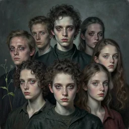 portrait, nightmare anomalies, weed by dariusz zawadzki, kenneth blom, mental alchemy, james jean, pablo amaringo, naudline pierre, contemporary art, hyper detailed