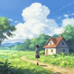 heaven walking to my home in a peaceful area serial experiments lain fantasy pixiv scenery art inspired by magical fantasy