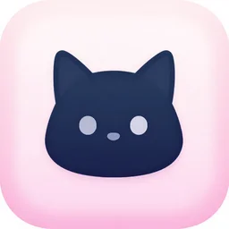 nintendo switch emulator icon in the shape of a discord neko icon