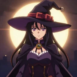 anime witch pixel art, pixel art