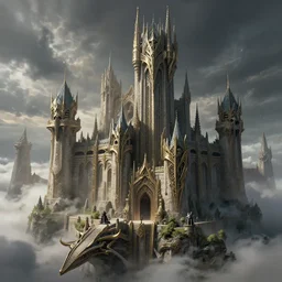 vaders castle if he built it on endor, artwork, art station, fantasy art, realistic, menacing, intricate, detailed, stunning