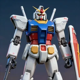 1 : 1 bill gates giant robot gundam, cinematic lighting, 4 k highly detailed render, cinema 4 d