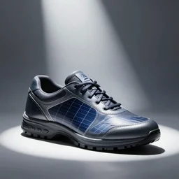 solar powered shoes, concept art, product design