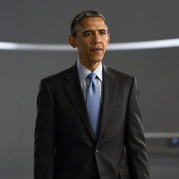 Movie still of Barack Obama in The Expanse