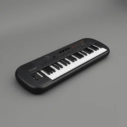 3 d render matte black rounded tech electronic musical instrument, centered on studio gray background, all black design by james dyson, greg rutkowsk, jonathan ive, braun design, black keys, technologic design, octane engine render, detailed product concept unreal engine 6 render