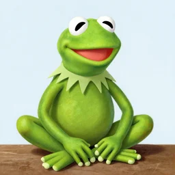 Kermit the frog artwork by heirnonymus Bosch