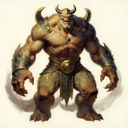 zeus, monster, character design, painting by gaston bussiere, katsuya terada, frank frazetta, tom of finland, trending on artstation