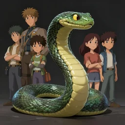 snake from metal gear, studio ghibli, pixar and disney animation, sharp, rendered in unreal engine 5, highly detailed, digital painting, artstation, concept art, smooth, sharp focus, illustration, wide angle, artbook, wallpaper, splash art, promo art, dramatic lighting, art by artgerm and greg rutkowski and bo chen and jin xiaodi