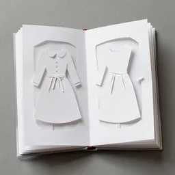 a paper cut out and dress up book from the 1 9 7 0's featuring lenin. outfits include a nun, a policeman, a plumber and a greaser.