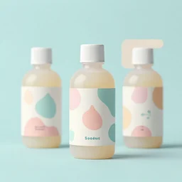 pastel color, packaging design, kids products, gift packaging, bottle and label, behance, pintrest, kids, packaging, organic shapes, pattern