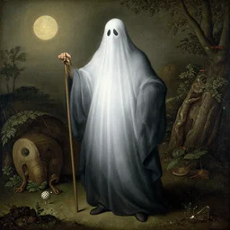 a ghost by emil melmoth greg rutkowksi hieronymus bosch