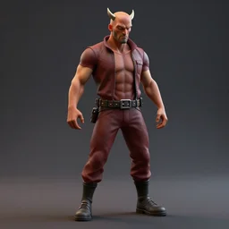 daredevil 3 d model render octane realistic lighting realistic shader 4 k