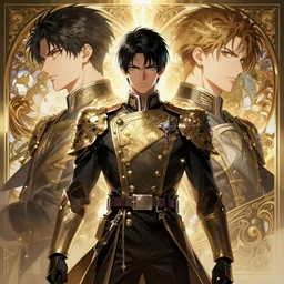 symmetry!!!!!! beautiful anime soldier close portrait, sci - fi, wearing ornate clothing, ultra detailed, elegant, intricate, anime, dynamic lighting, digital art, digital painting, artstation, wlop, sharp focus, illustration, art by artgerm and greg rutkowski and alphonse mucha, 8 k