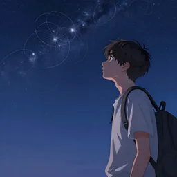 max caulfield looking at beautiful sky at night, intricate, youth, digital painting, artstation, life is strange, edouard caplain, ue 5, highly detailed, 8 k