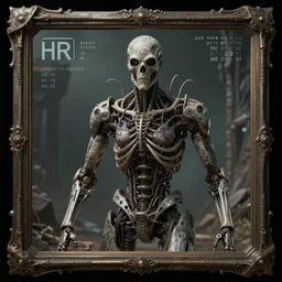 video game frame interface by hr giger, biomechanical, 4 k, hyper detailed