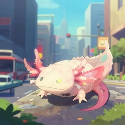 “ a city of axolotls ”