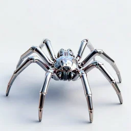 ! dream an extremely high quality 8 k 3 d render of a metallic cyberpunk neon hand spider with polished, highly reflective highly detailed, clean, sharp, crisp clean shapes, cast glass, brushed metal, symmetry, mercury, chrome, obsidian, highly detailed, tentacles, high detail, very aesthetically pleasing