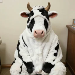 sad cow costume, craigslist photo