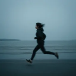 just run, liminal space