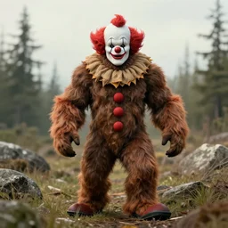 bigfoot hunting clowns