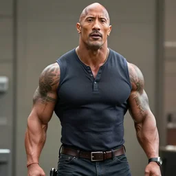 Dwayne Johnson as Saul Goodman; anatomically accurate; photorealistic, ultra high detail, 8k