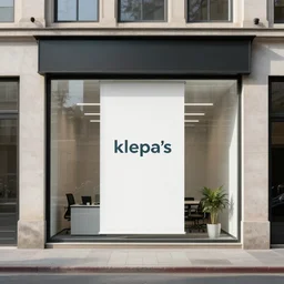 facade mockup for klepa's office