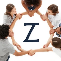 the circle complete, centered greek zeta symbol, asian, afro, caucasian team, handshakes, highly detailed, digital painting, watercolor, soviet realism, engraving, artstation, concept art, smooth, sharp focus, vivid grunge, manga, illustration, unreal engine 5, 8 k, art by bilibin and kuvshinov and malevich and mucha