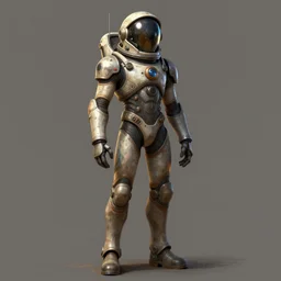 male, fully body, elongated figure, science fiction space suit with a helmet, large shoulders, short torso, long thin legs, tiny feet, character sheet, funko, digital sketch, hyperdetailed, dieselpunk, stylized character design, concept design, in the style of mike mignola