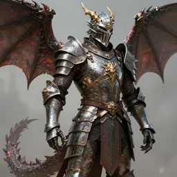 a humanoid dragon knight Trending on artstation DeviantArt Pinterest Photorealistic HD 8k highlights and shadow detailed High Resolution