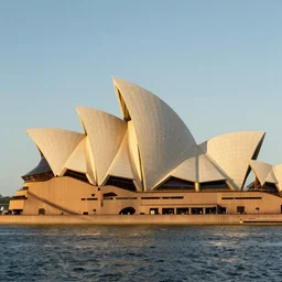 The Sydney Opera House, as seen by Neo in Matrix