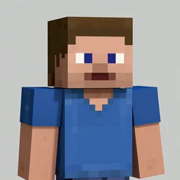 minecraft villager, portrait by annie liebovitz