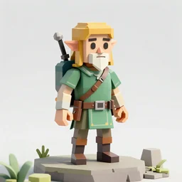 low poly breath of the wild