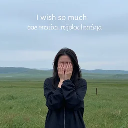 i wish so much you wouldn't cry the way you did today while thinking of the many things we did not get to say, landscape