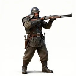 Full body concept art of A High fantasy WW1 dwarve soldier firing a enchanted heavy shotgun trending on artstation deviantart Pinterest detailed High Resolution HD 8k